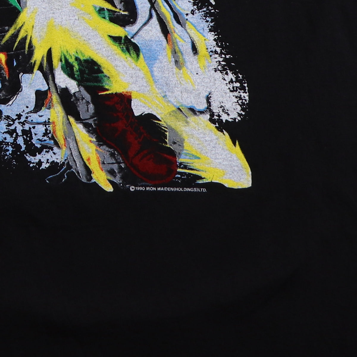 1990 Iron Maiden Shoot The Fukker No Prayer Tour Shirt | Authentic
