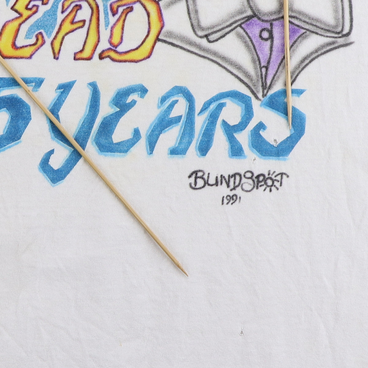 1991 Grateful Dead 25 Years Air Brush Shirt