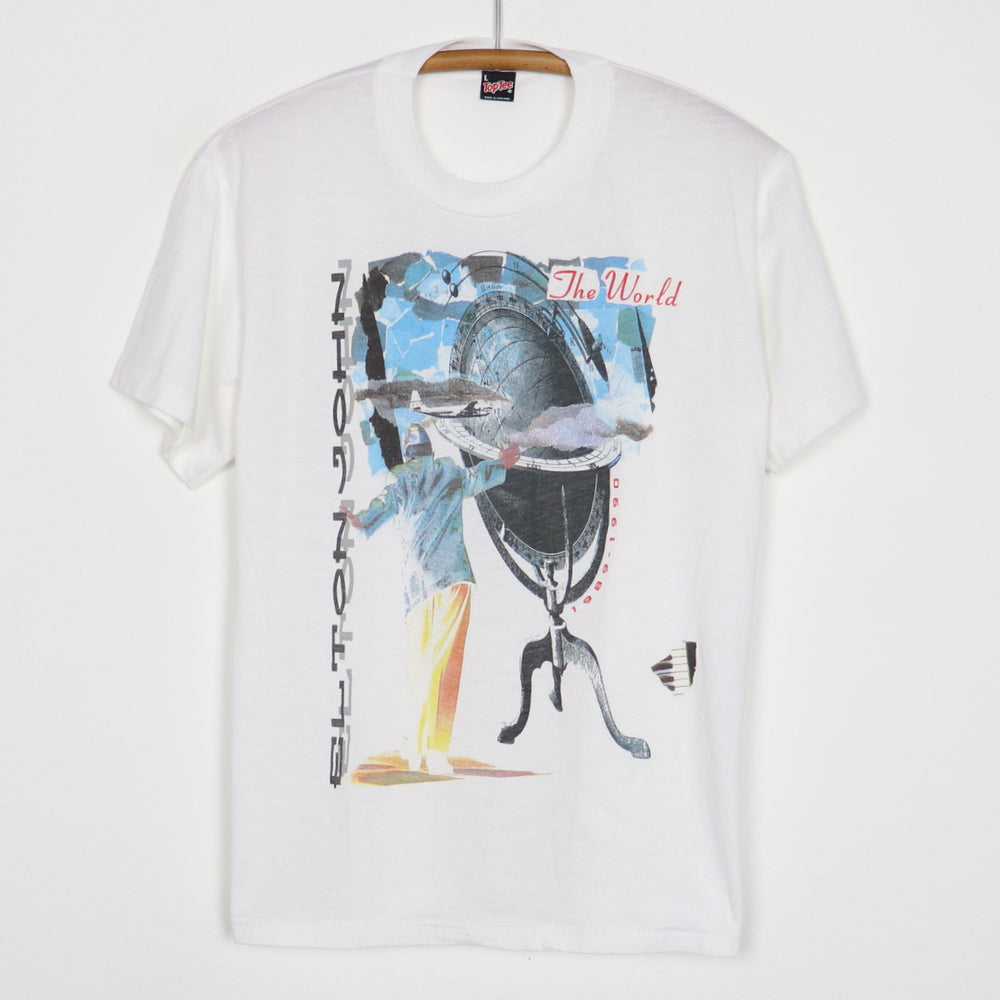 1989 Elton John The World Shirt