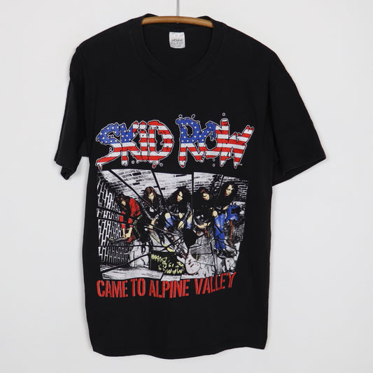 1990 Skid Row Kicked Some Ass And Split Concert Shirt