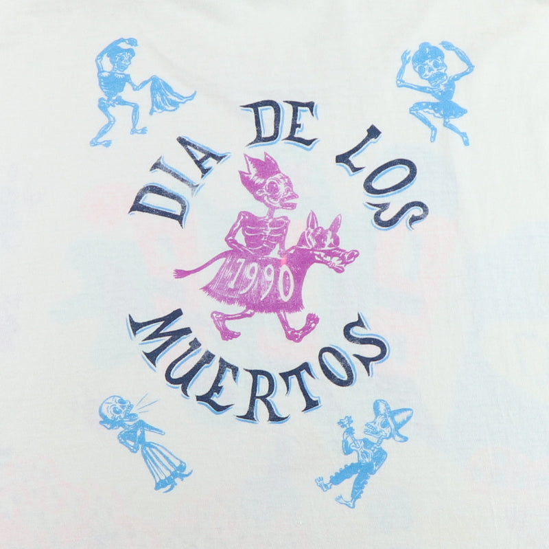 1990 Oingo Boingo Dia De Los Muertos Shirt
