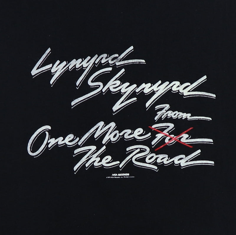 1976 Lynyrd Skynyrd One More From The Road MCA Records Promo Shirt