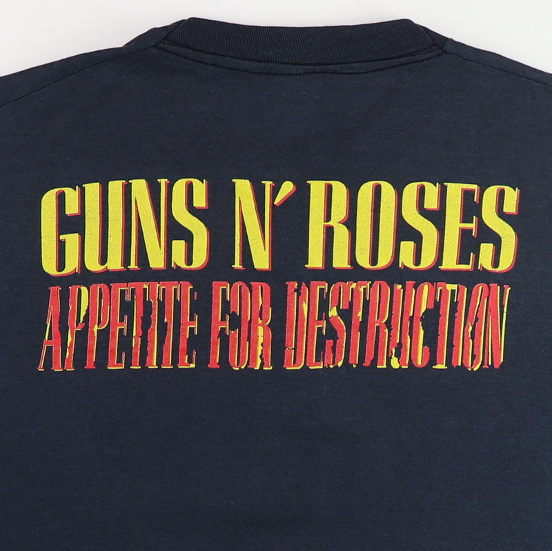 1988 Guns N Roses Appetite For Destruction Shirt | Authentic