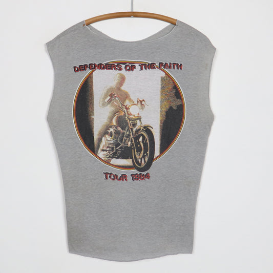 1984 Judas Priest Defenders Of The Faith Tour Sleeveless Shirt
