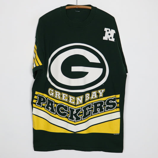 1995 Green Bay Packers Big Print NFL Jersey Shirt