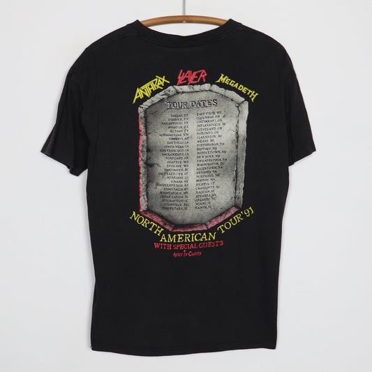1991 Clash Of The Titans North American Tour Shirt