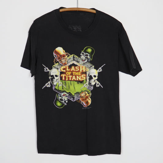 1991 Clash Of The Titans North American Tour Shirt