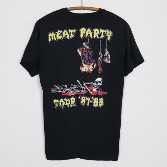 1987 Exodus Meat Party Tour Shirt