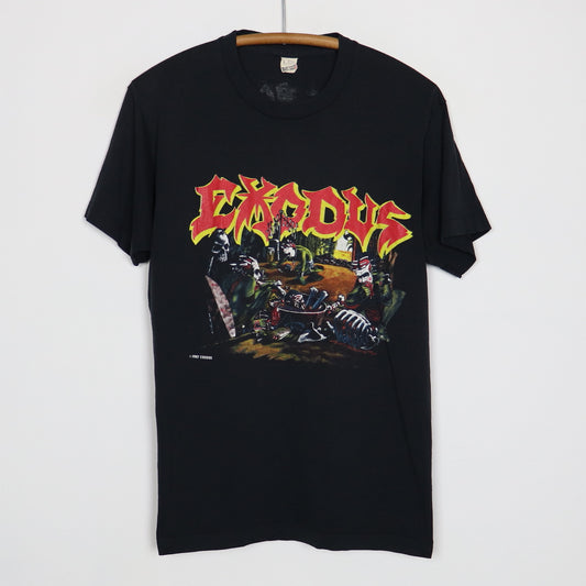 1987 Exodus Meat Party Tour Shirt