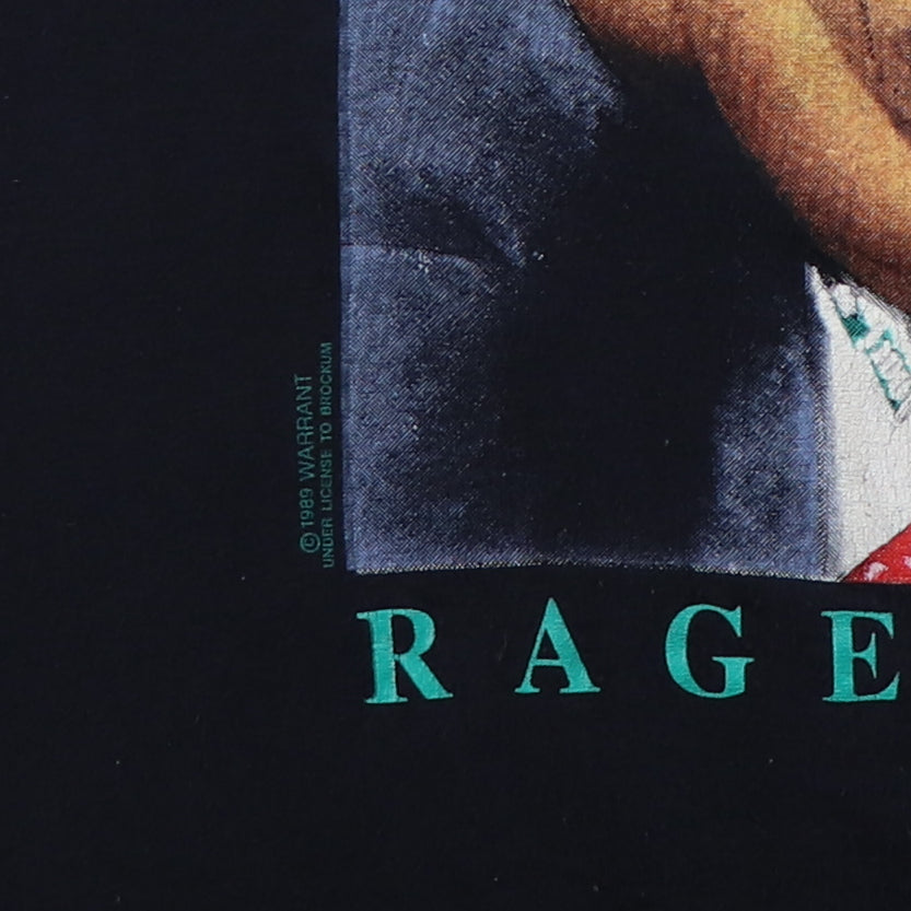 1989 Warrant Rage N Roll Rock Fest Concert Shirt | Authentic