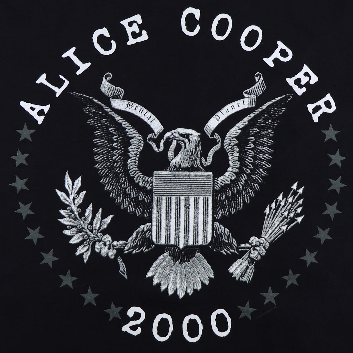 2000 Alice Cooper Troubled Man For Troubled Time Shirt