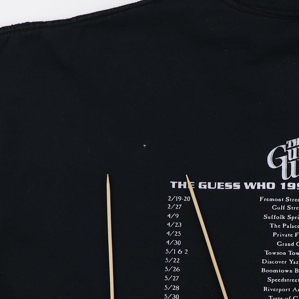 1999 The Guess Who Tour Shirt | Authentic Vintage Tee – WyCo Vintage