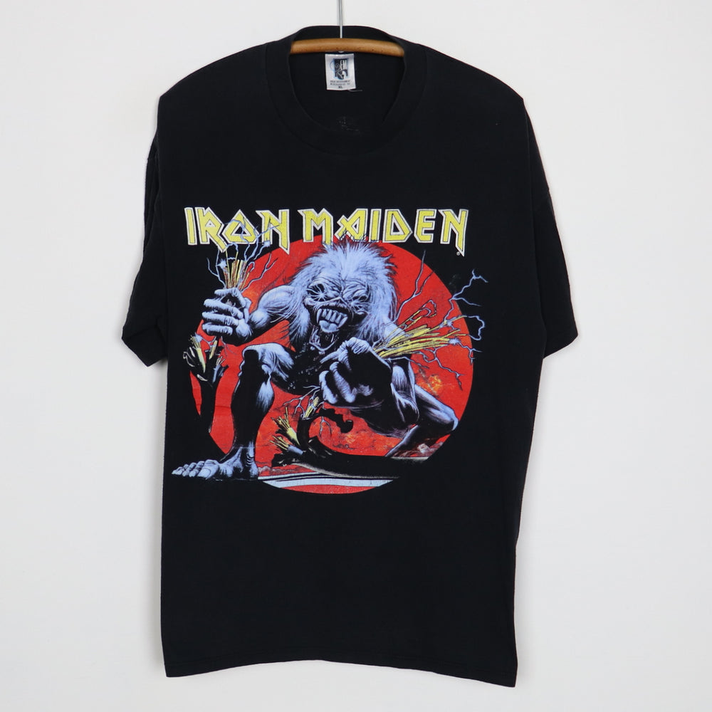 iron maiden t shirt ebay