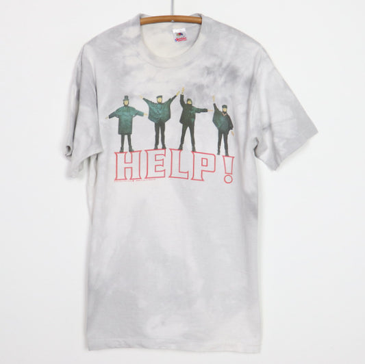 1990 Beatles Help Tie Dye Shirt