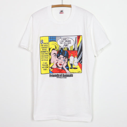 1990 Friends Of Animals Anti Fur Shirt