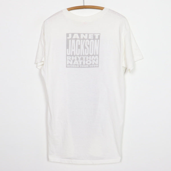 1990 Janet Jackson Rhythm Nation World Tour Shirt | Authentic