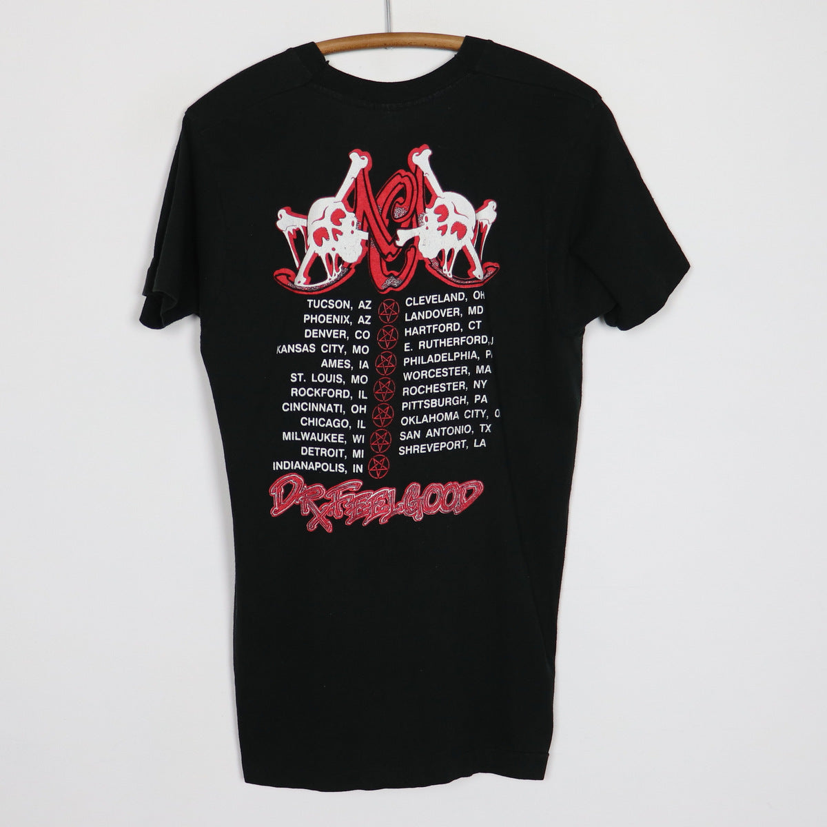 1989 Motley Crue Dr Feelgood Tour Shirt | Authentic Vintage Tee