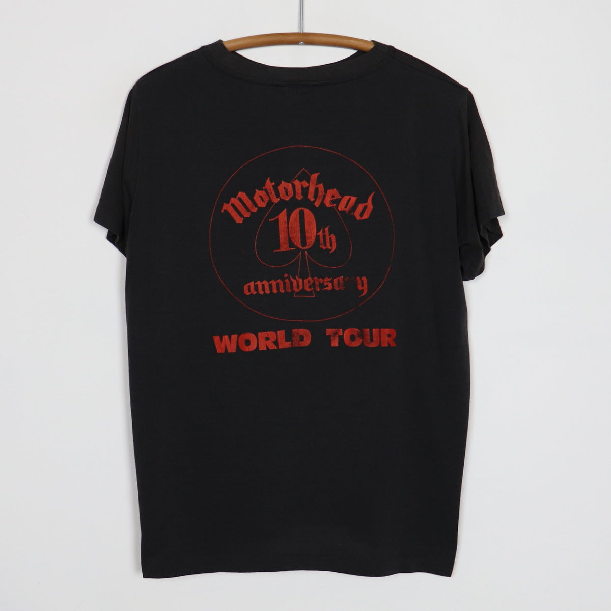 1985 Motorhead 10th Anniversary World Tour Shirt
