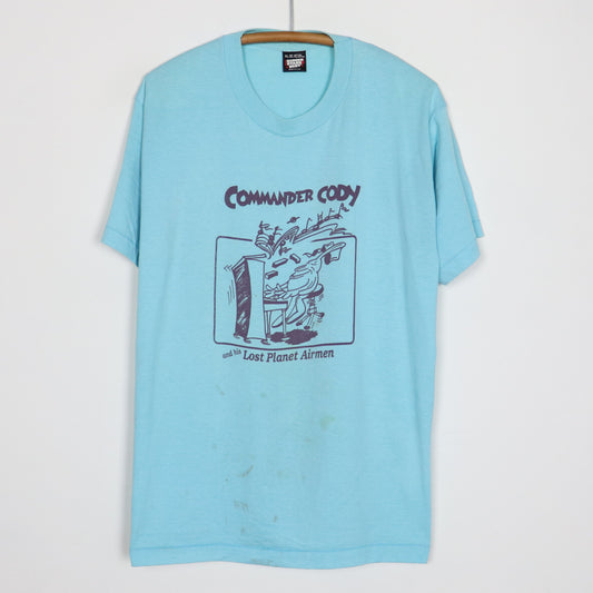 1980s Commander Cody And His Lost Planet Airmen Shirt