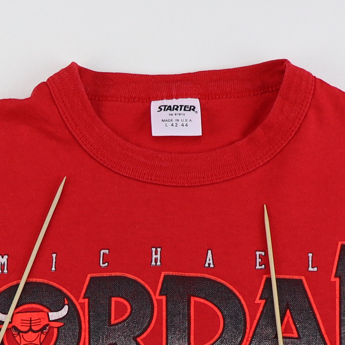 1989 Michael Jordan Chicago Bulls NBA Starter Shirt | Authentic