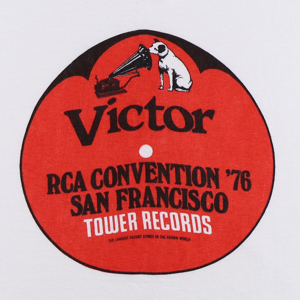 1976 Victor RCA Convention San Francisco Tower Records Shirt