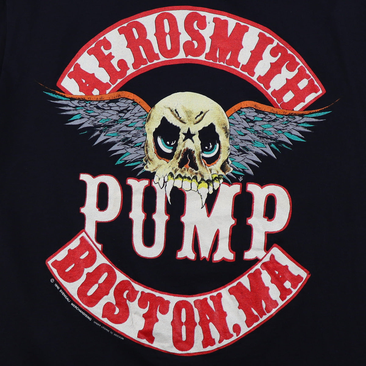 1990 Aerosmith Pump Janie's Got A Gun Shirt
