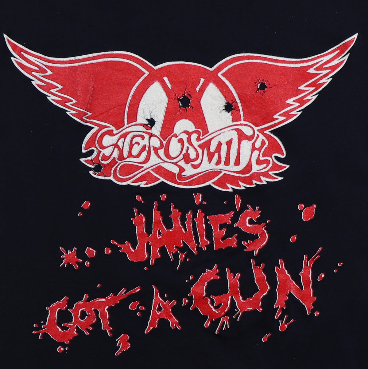AERO SMITH エアロスミス JANIES GOT A GUN Tシャツ 1990 Aerosmith Pump Janie's Got A Gun Shirt | Authentic Vintage