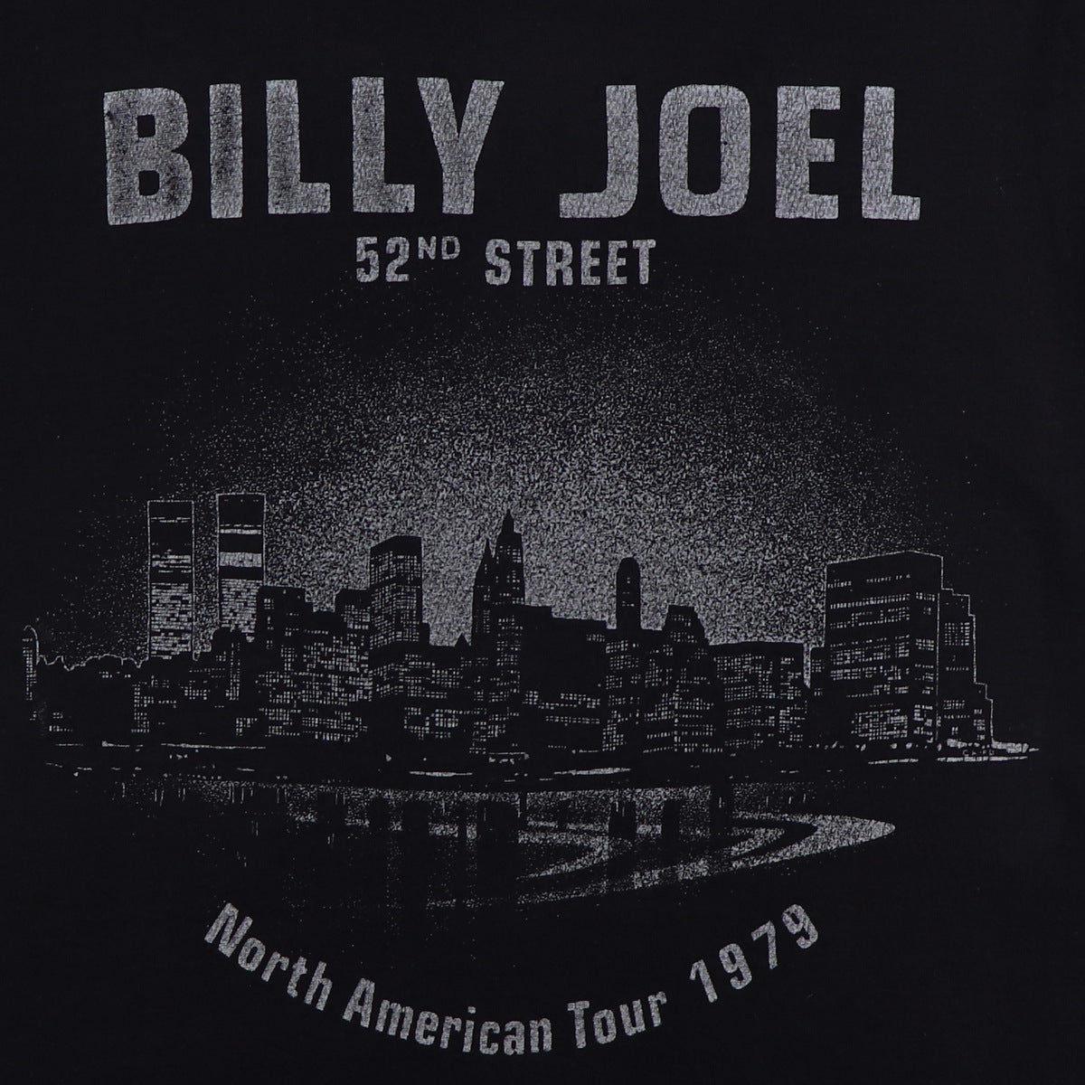 1979 Billy Joel 52nd Street North American Tour Shirt