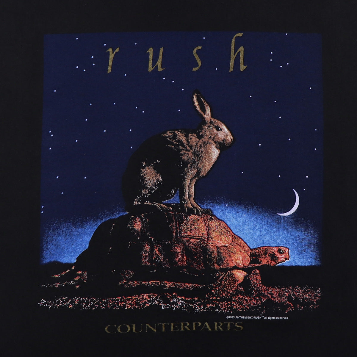 1993 Rush Counterparts Shirt | Authentic Vintage Tee – WyCo Vintage