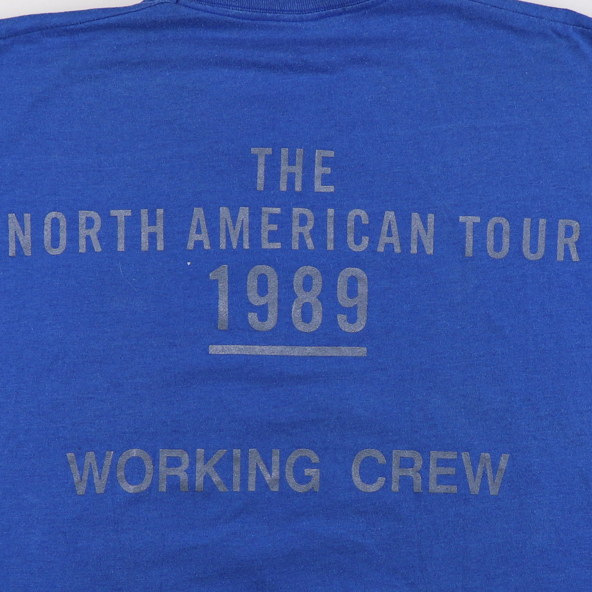 1989 Rolling Stones Steel Wheels Working Crew Tour Shirt