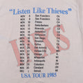 1985 INXS Listen Like Thieves US Tour Shirt