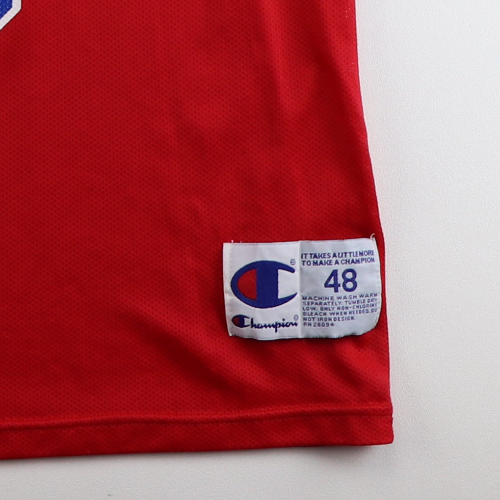 1990s Grant Hill Detroit Pistons NBA Basketball Jersey