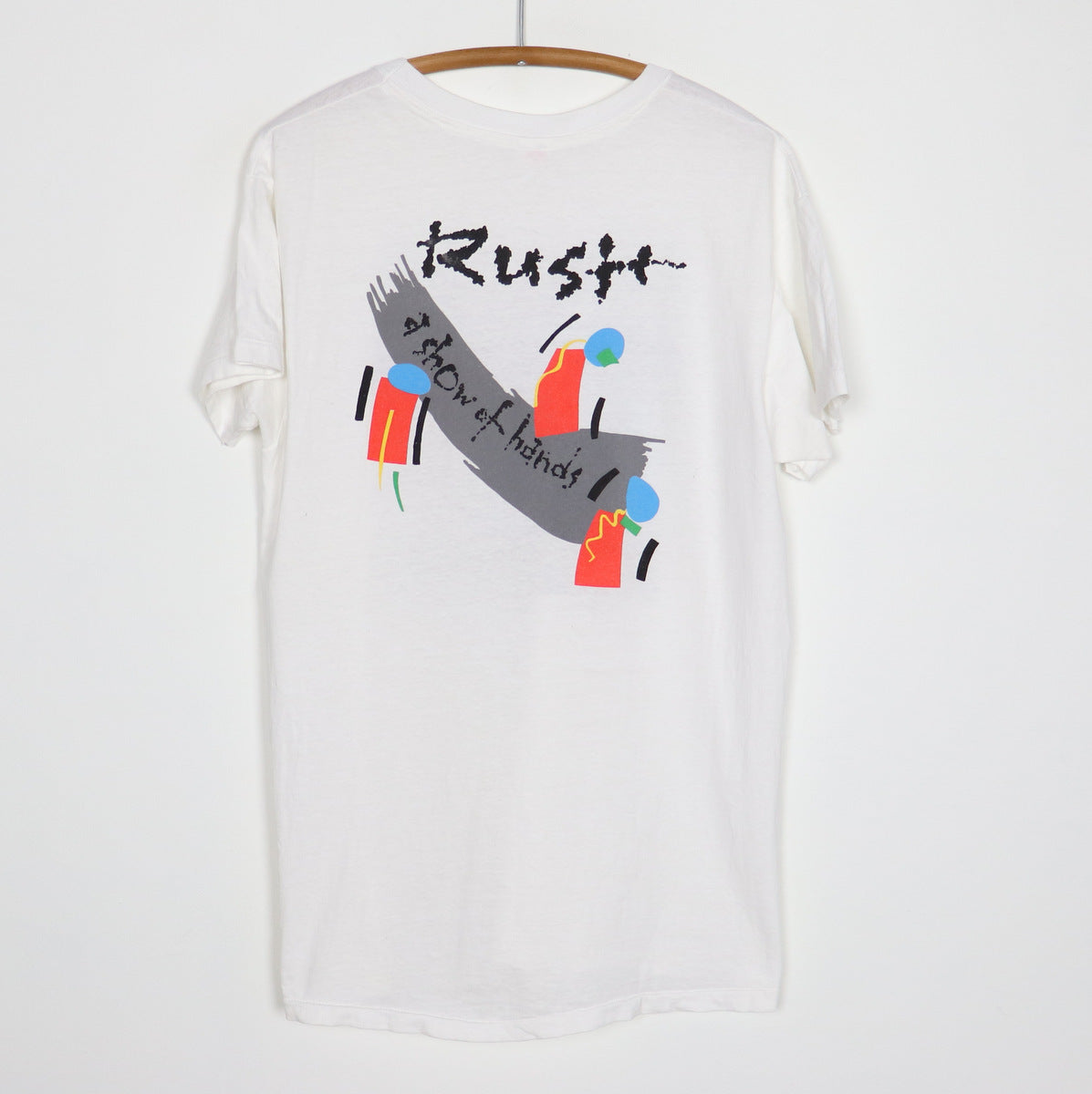 1989 Rush A Show Of Hands Shirt