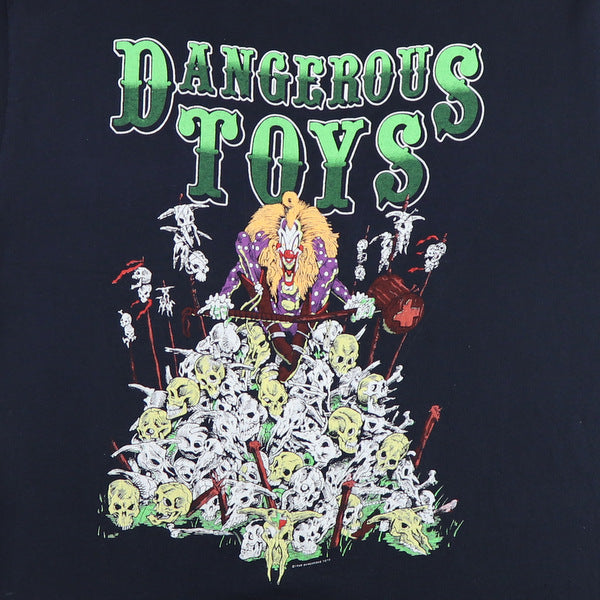 DANGEROUS TOYS ロックTシャツ バンドT Mサイズ 古着 Vintage DANGEROUS TOYS Shirt 1989 Sporting A Woody Concert Shirt