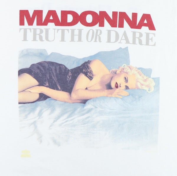 未開封新品　マドンナ　TRUTH OR DARE - NAKED　貴重 Tシャツ 1991 Madonna Truth Or Dare Shirt – WyCo Vintage