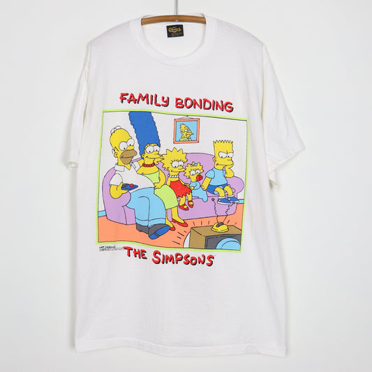 1989 The Simpsons Family Bonding Shirt