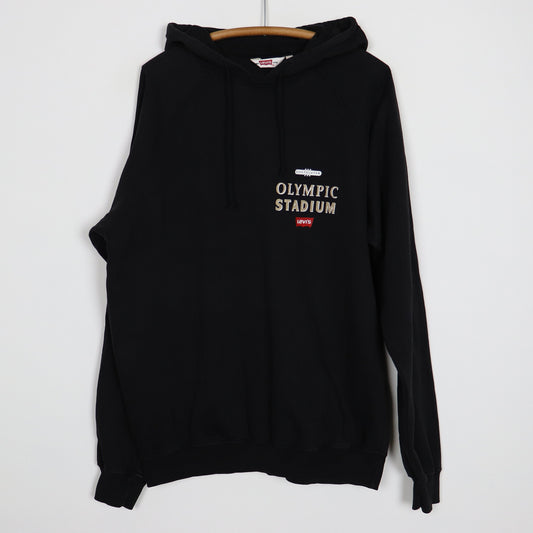 1993 Guns N Roses Stockholm Sweden Concert Levi's Hooded Sweatshirt