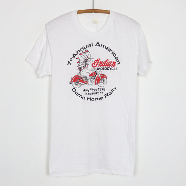 1978 Indian Motorcycles 7th Annual Come Home Rally Shirt