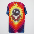 1992 Grateful Dead Space Your Face Liquid Blue Tie Dye Shirt