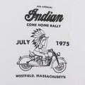 1975 Indian Motorcycles 4th Annual Come Home Rally Shirt