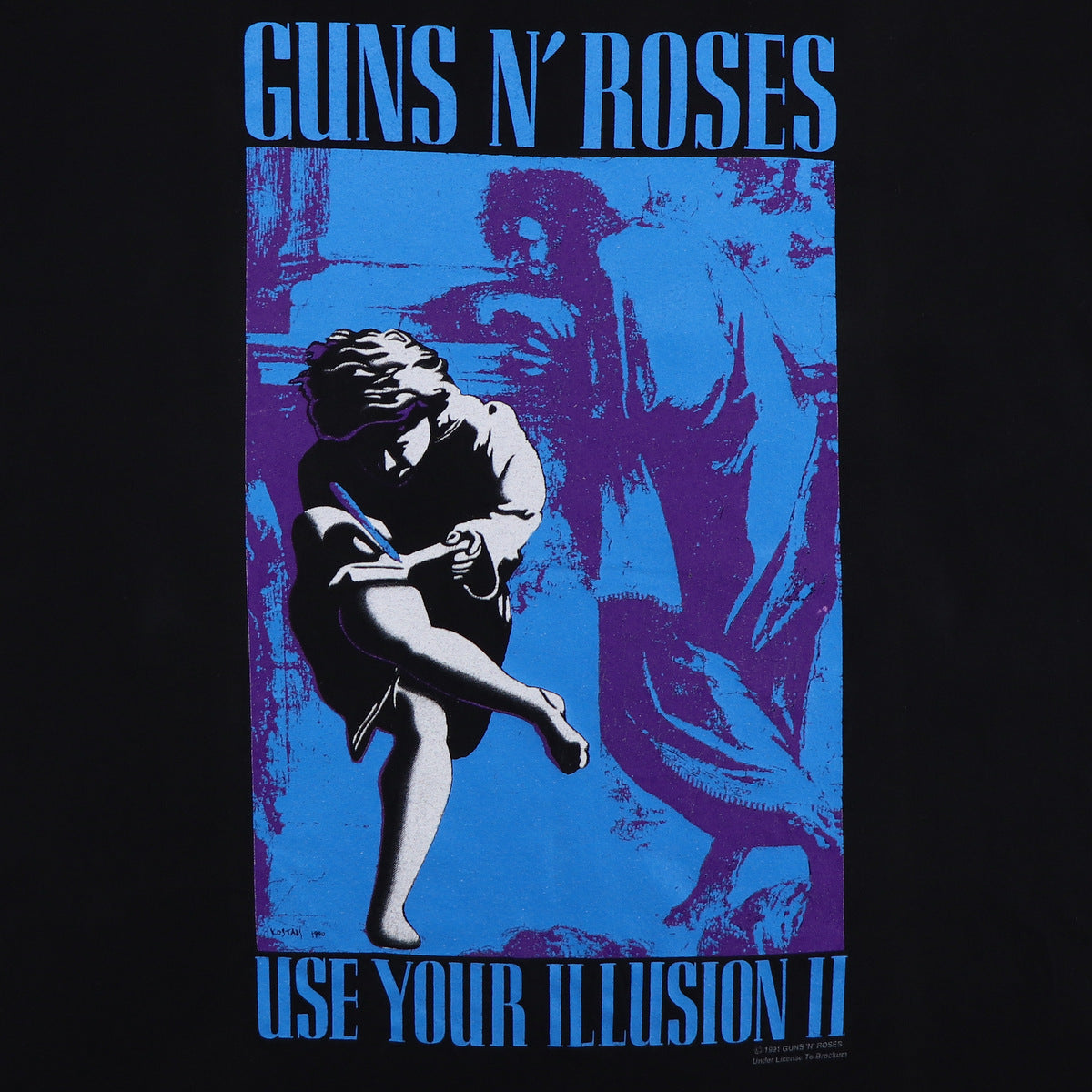 1991 Guns N Roses Use Your Illusion Tour Shirt | Authentic Vintage