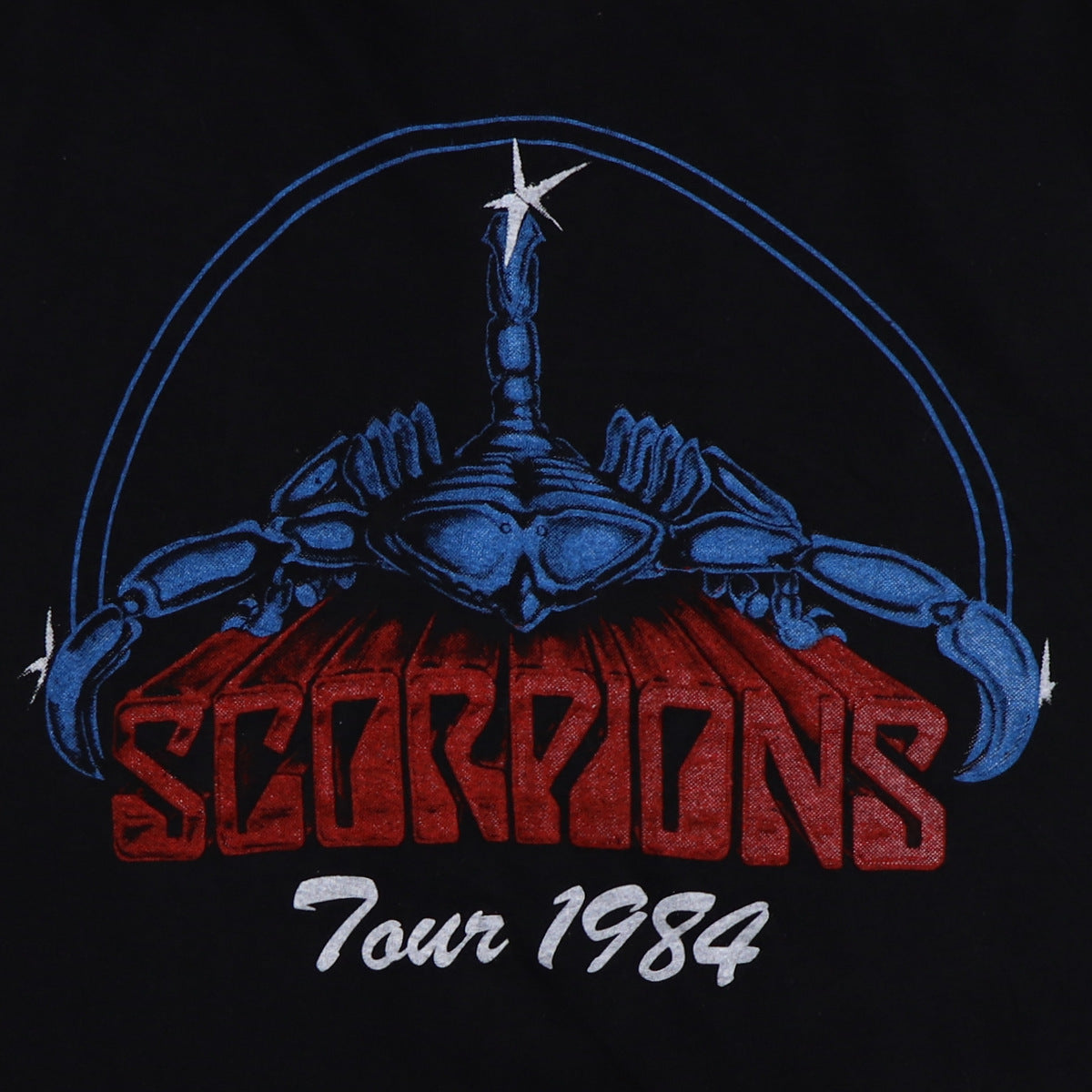 Original vintage 1984 Scorpions Love At First Sting Tour Shirt