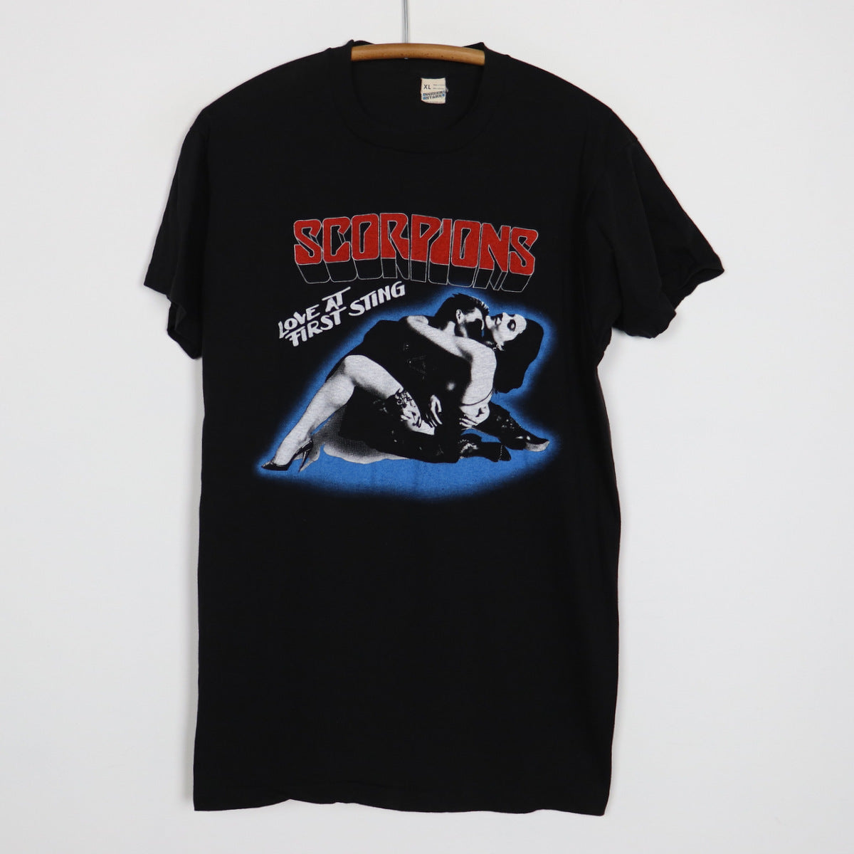 Original vintage 1984 Scorpions Love At First Sting Tour Shirt | WyCo ...