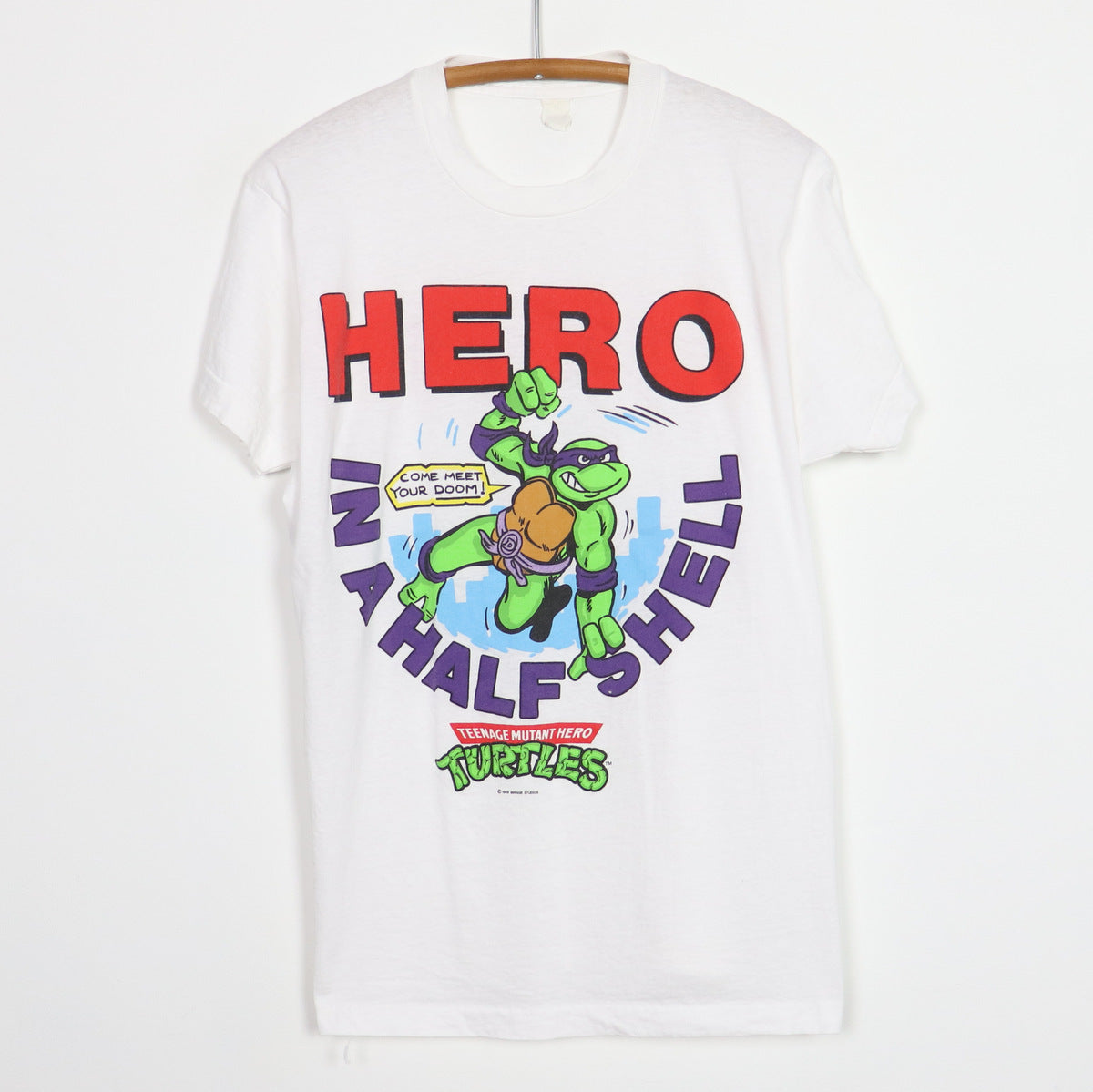 1989 Teenage Mutant Hero Turtles Donatello Shirt