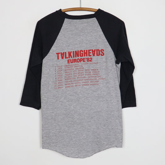 1982 Talking Heads European Tour Jersey Shirt
