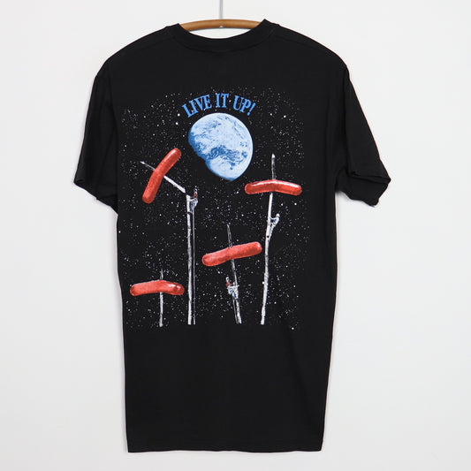 1990 Crosby Stills & Nash Live It Up Shirt