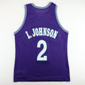 1990s Larry Johnson Charlotte Hornets Basketball Jersey