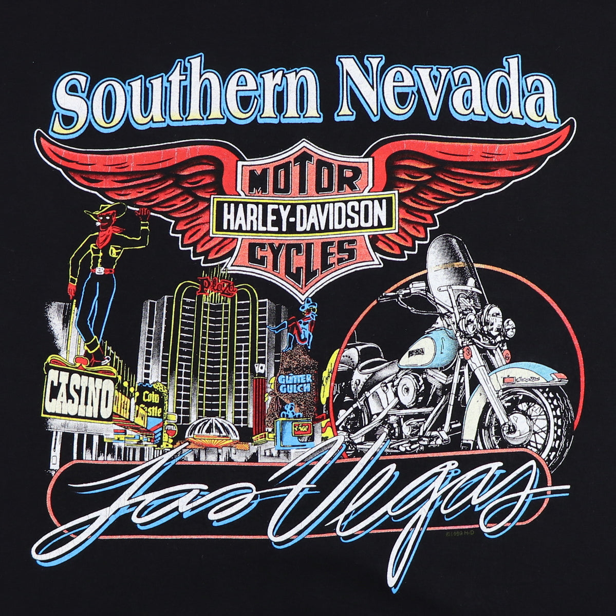 2000 Harley Davidson Las Vegas Nevada Shirt