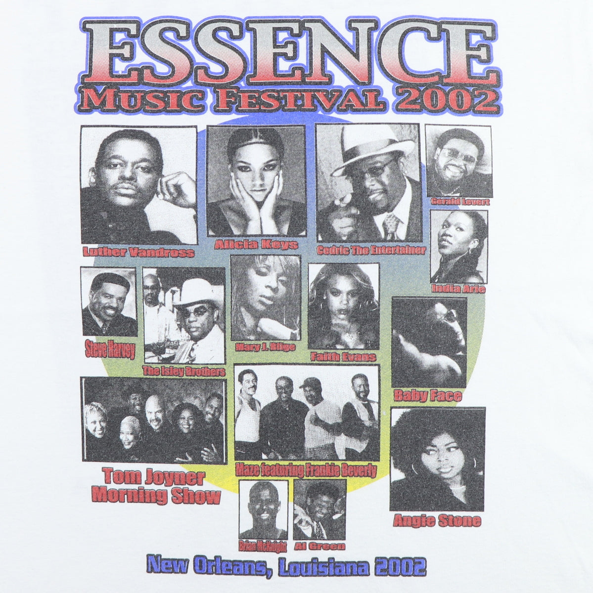 2002 Essence Music Festival Shirt