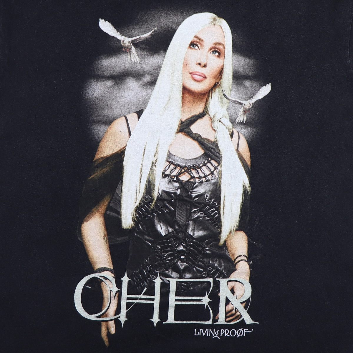 2002 Cher Living Proof Farewell Tour Shirt